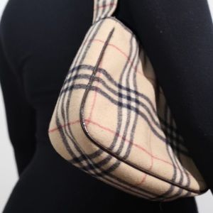 Burberry Nova Check Handbag Bag Purse